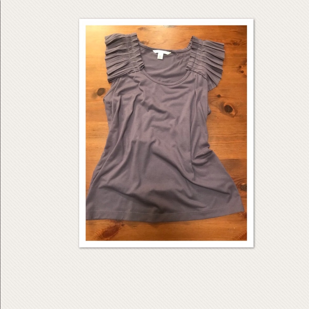 Banana Republic Pleated Sleeve Tank
